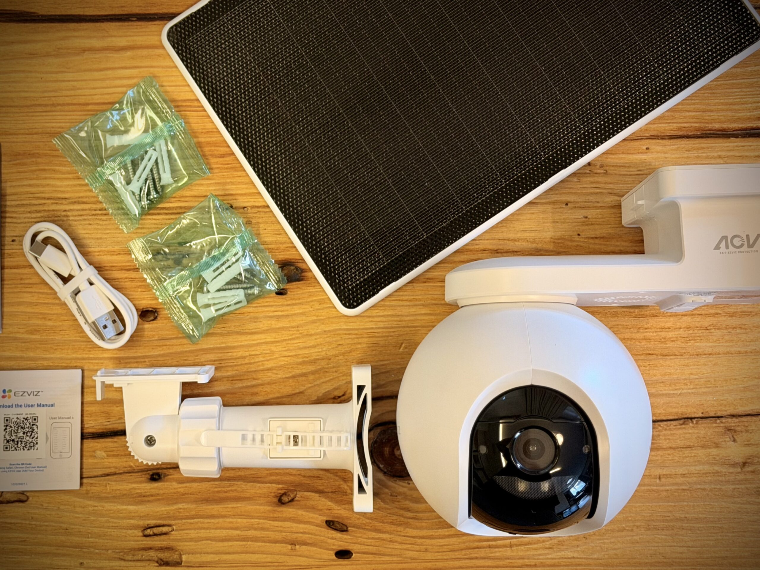 EZVIZ EB8 PRO 4G WIFI panel solarny