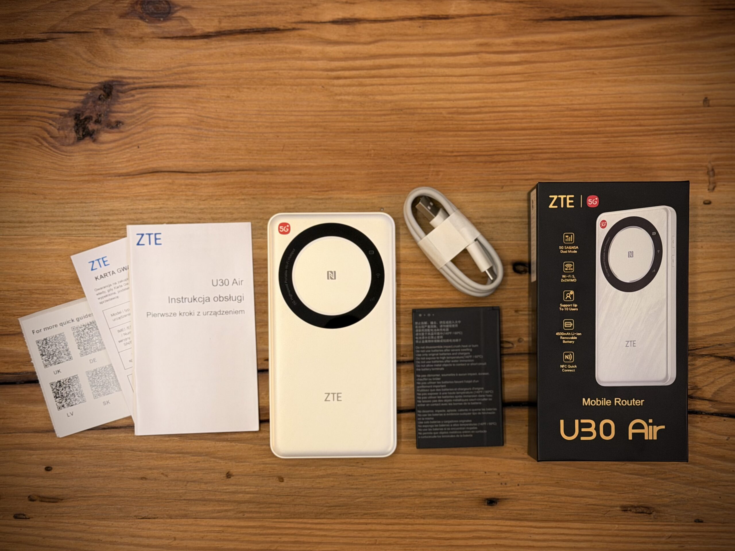 mobilny router zte u30 air