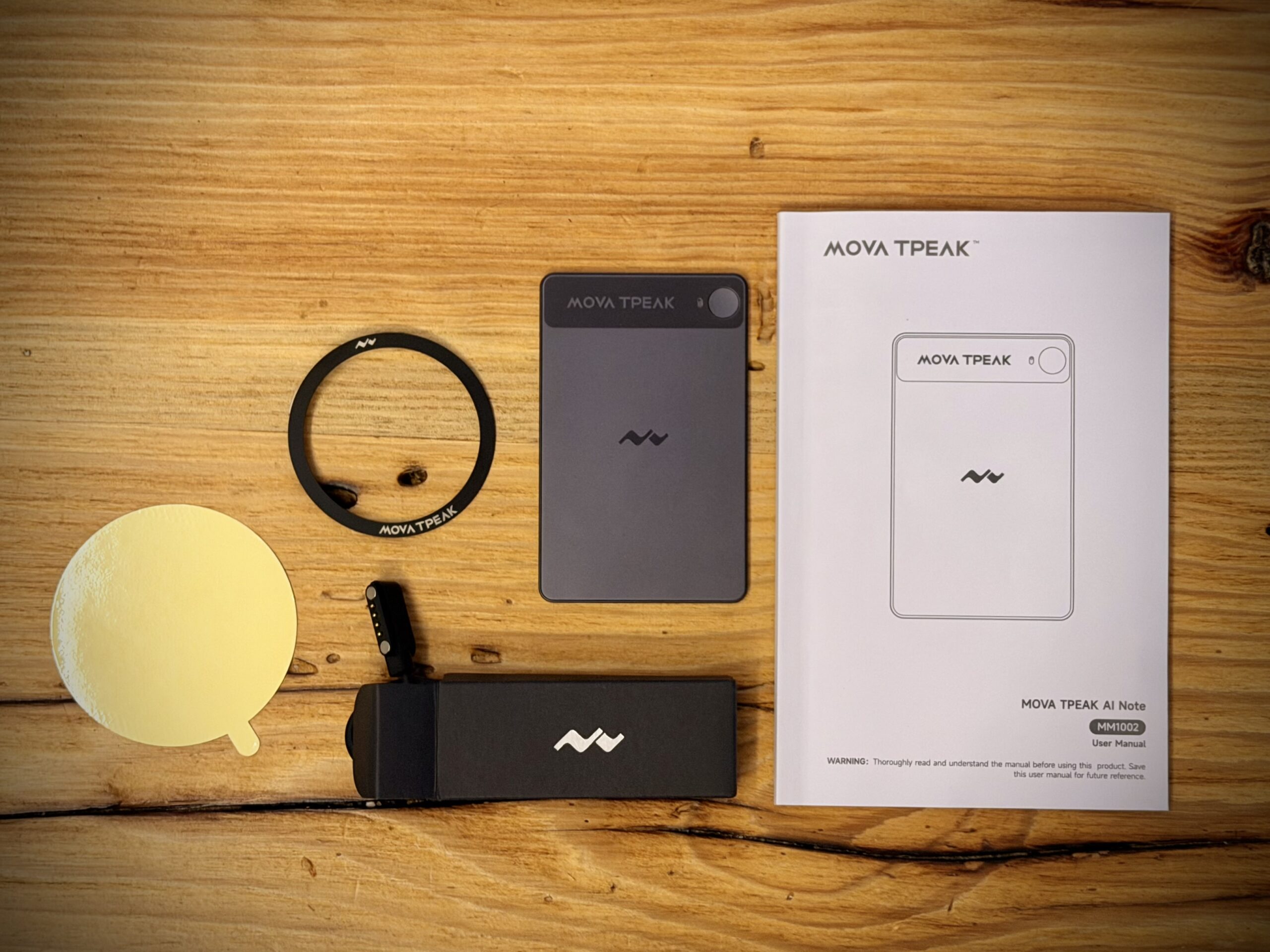 MOVA TPEAK AI NOTE Dyktafon AI