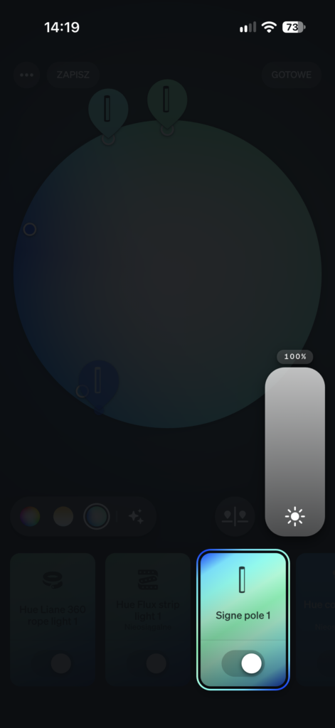 Aplikacja Philips Hue