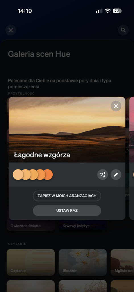 Aplikacja Philips Hue